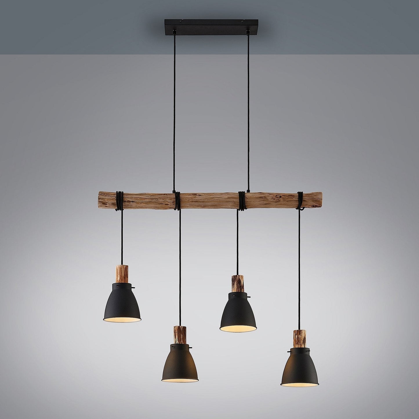EucalyptusGlow | Elegant Rustic Kitchen Pendant Lighting Fixture 7