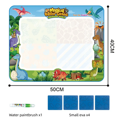 Extra Large Water Doodle Mat for Kids – Mess-Free Aqua Drawing Toy with Multiple Themes and Sizes 15