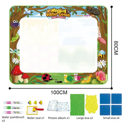 Extra Large Water Doodle Mat for Kids – Mess-Free Aqua Drawing Toy with Multiple Themes and Sizes 6