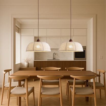 Fabric hanging lamp 1