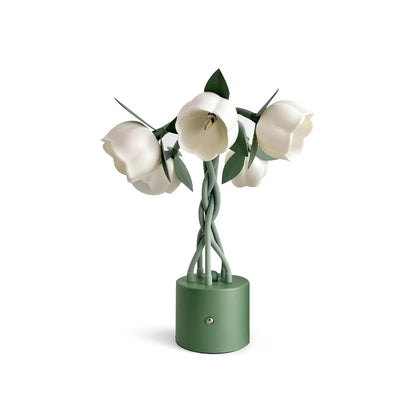 PetalAura – Lampada da Tavolo Floreale Scultorea
