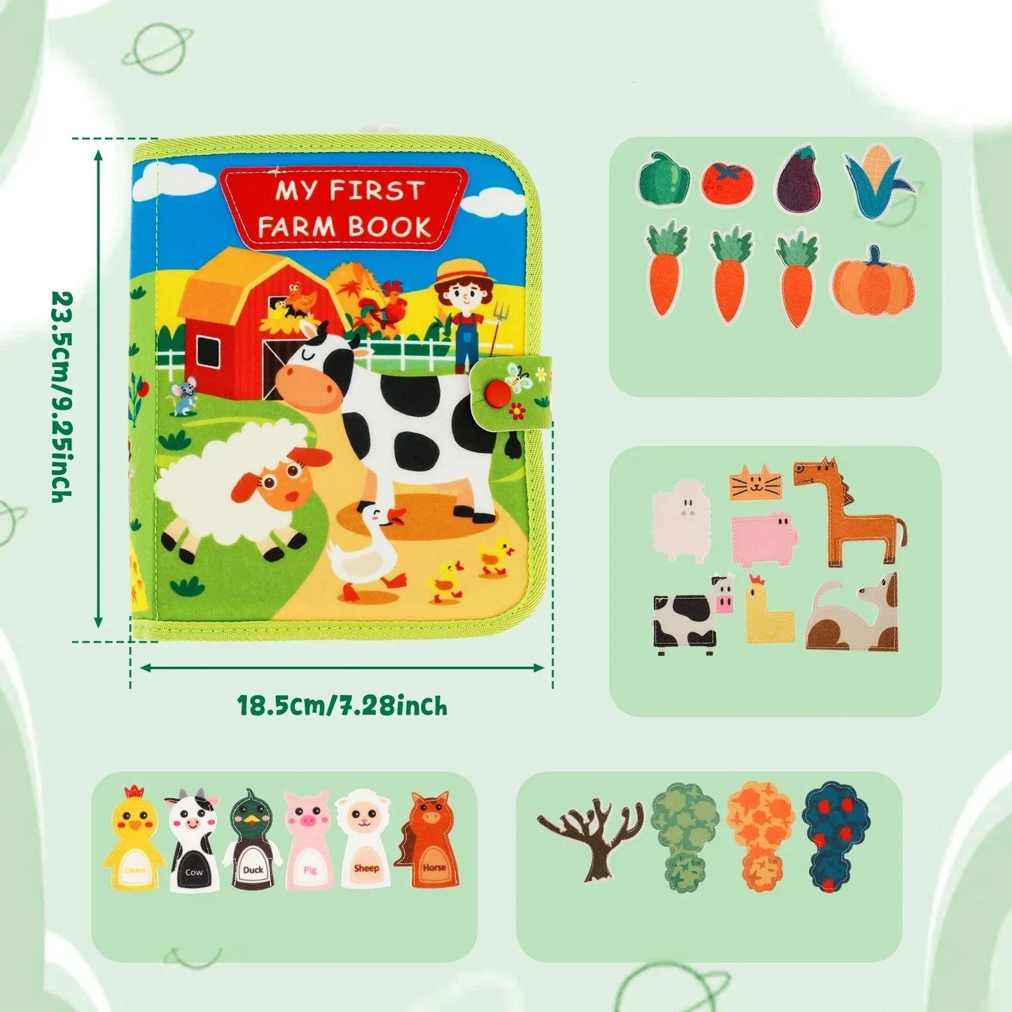 FarmVista | Engaging Interactive Children's Book About Farm Animals 3