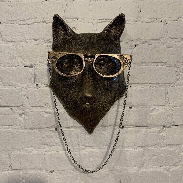 FaunaArt | Whimsical Hand-Painted Animal Head Wall Décor 5