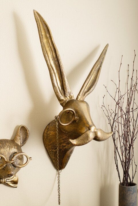 FaunaArt | Whimsical Hand-Painted Animal Head Wall Décor 8