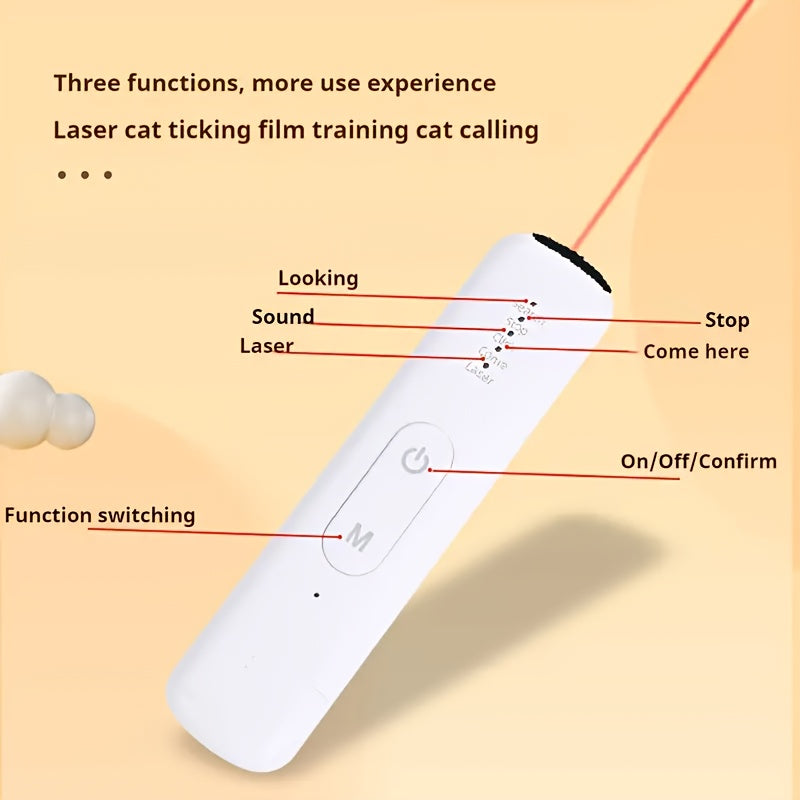 FelineBeam | Interactive Eco-Friendly Rechargeable Cat Laser Toy 2