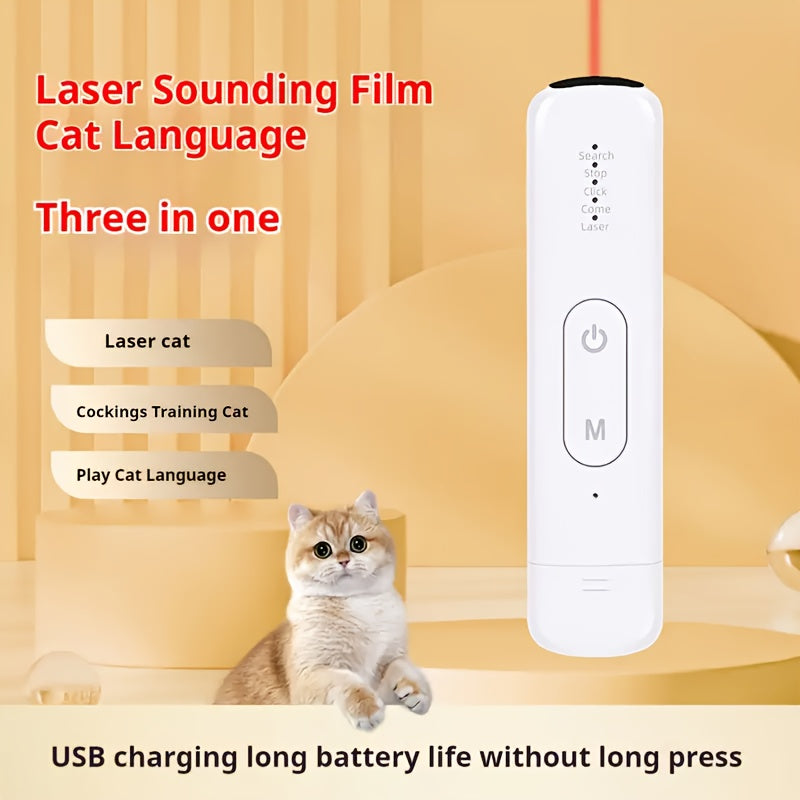 FelineBeam | Interactive Eco-Friendly Rechargeable Cat Laser Toy 3