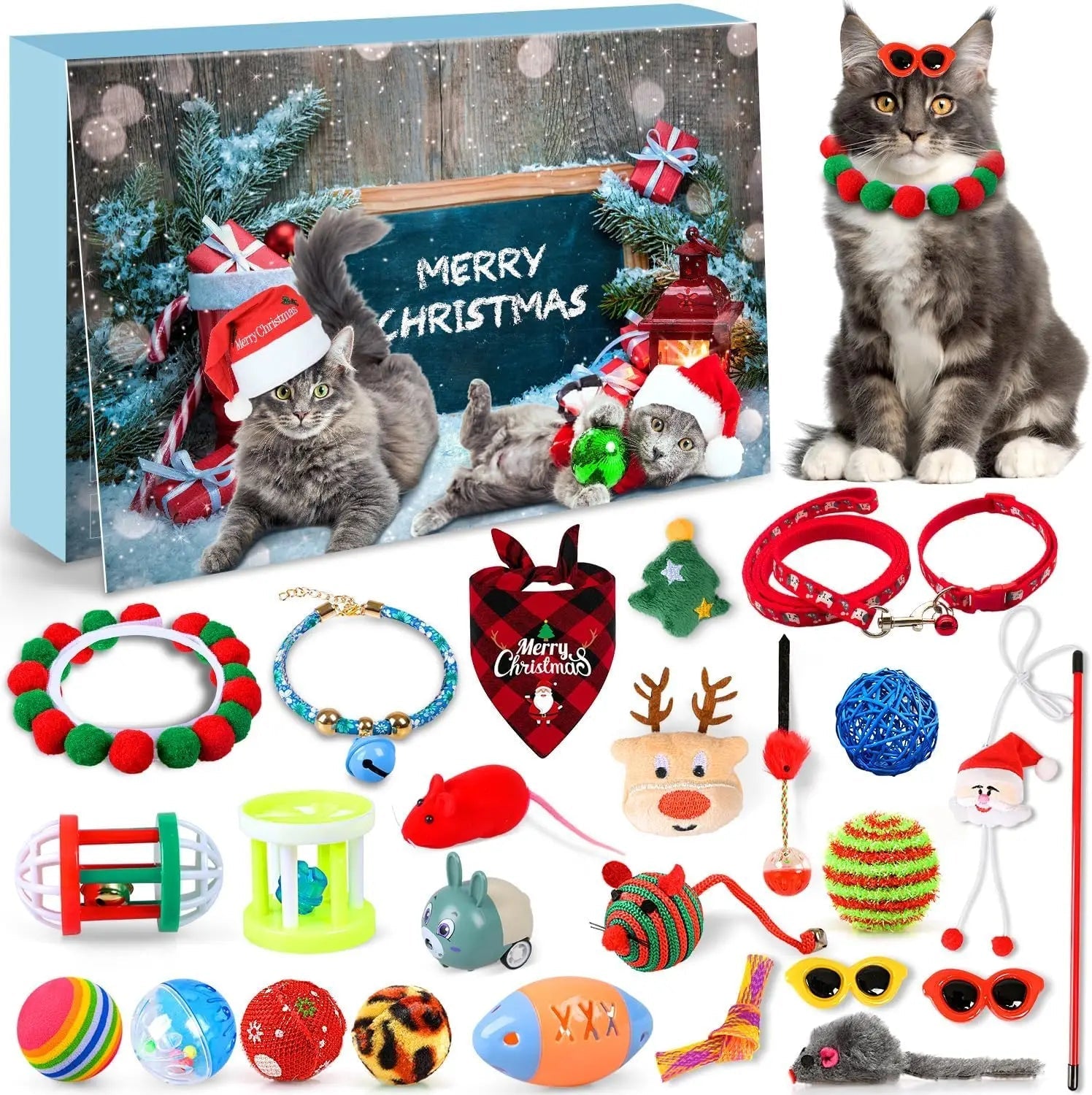 FelineFest | Engaging Interactive Cat Advent Calendar with Toys 1