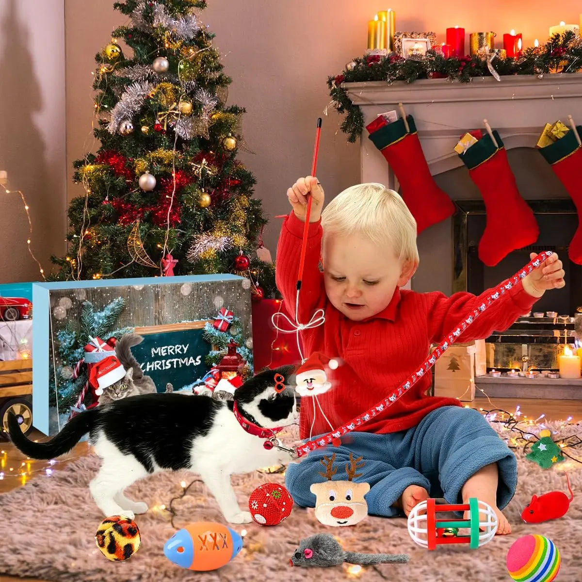 FelineFest | Engaging Interactive Cat Advent Calendar with Toys 5