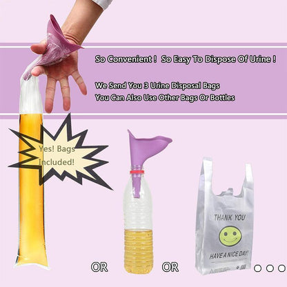 FeminaFunnel | Practical Ergonomic Women's Urinal for Standing Use 2