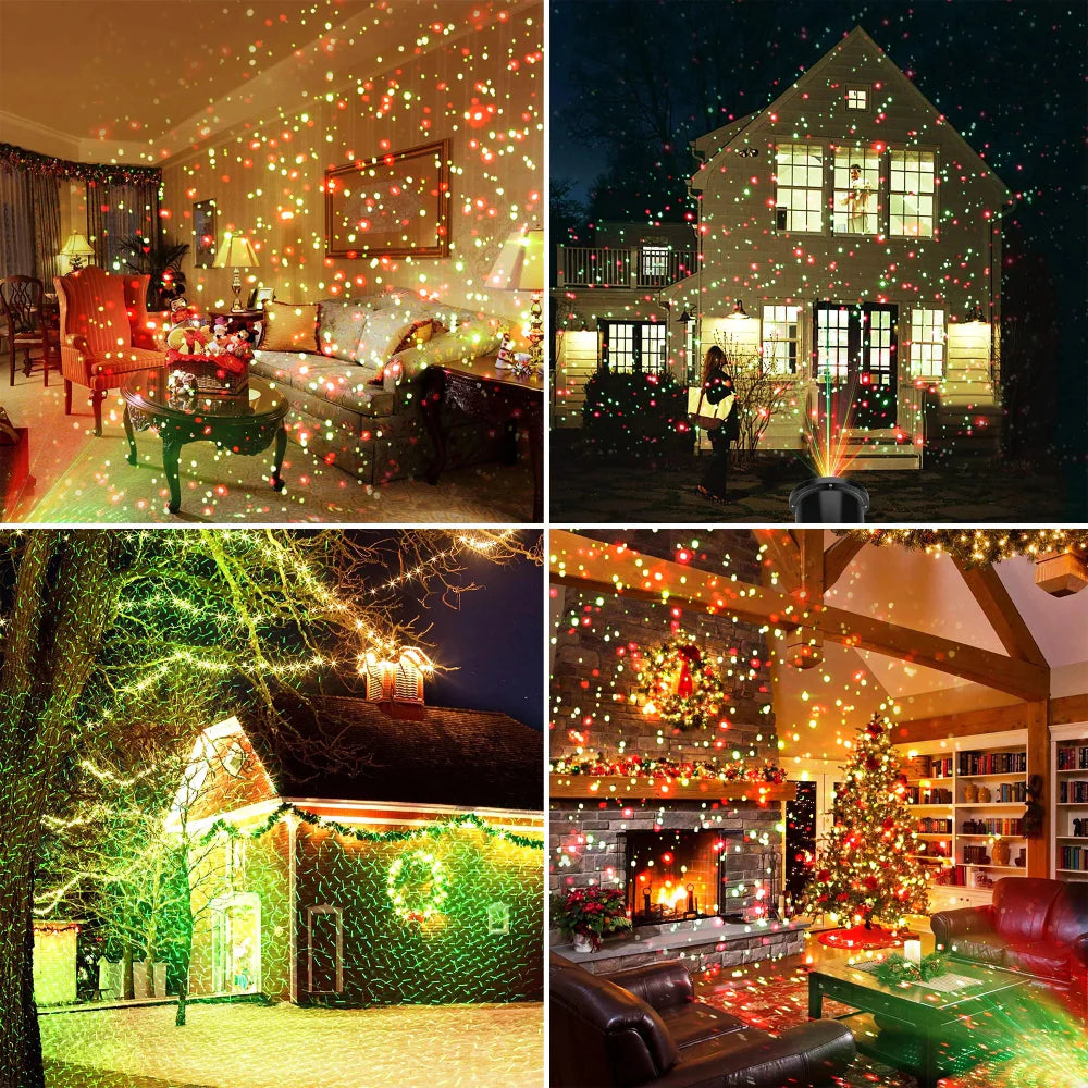 FestivaGlow | Vibrant Waterproof Outdoor Christmas Projector Lights 3