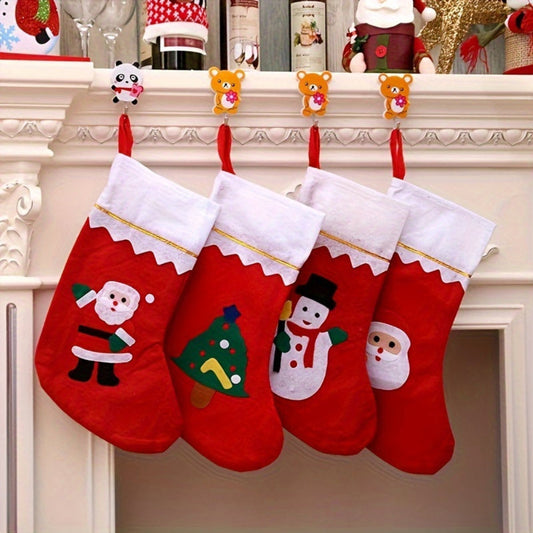 Festiva | Elegant Freestanding Christmas Stocking Holder for Mantle Display 0