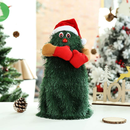 FestivePlush | Lively Animated Musical Christmas Tree Decoration Toy 0