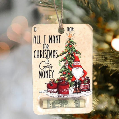 FestiveWood | Charming Rustic Wooden Holiday Money Holder Christmas Cards 4