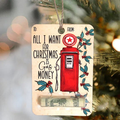 FestiveWood | Charming Rustic Wooden Holiday Money Holder Christmas Cards 8