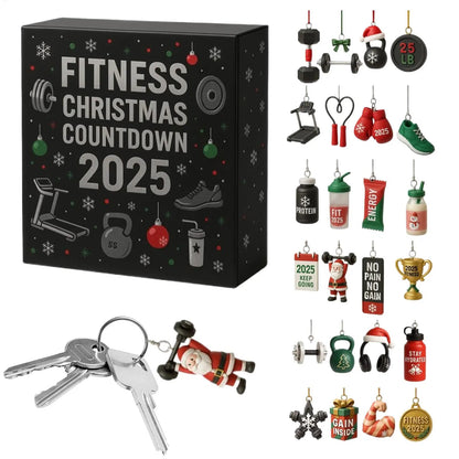 FitSpirit | Cheerful Festive Acrylic Christmas Countdown Advent Calendar 5