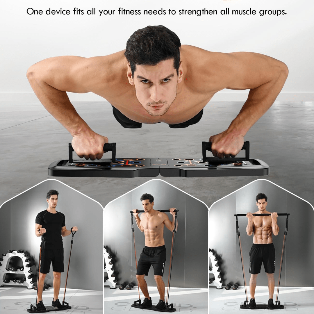 Fitflex – Compact fitness set for strength training and full-body workout at home 1