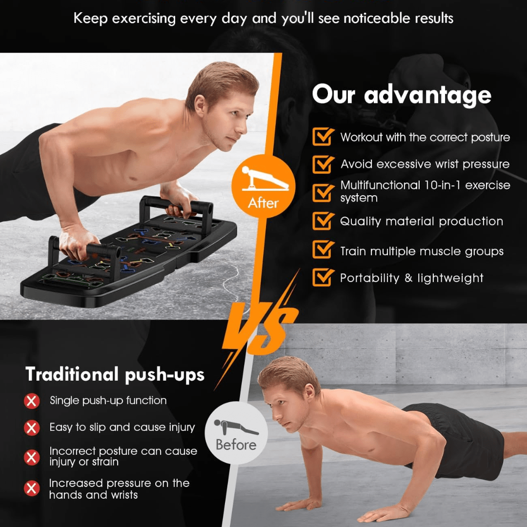 Fitflex – Compact fitness set for strength training and full-body workout at home 2