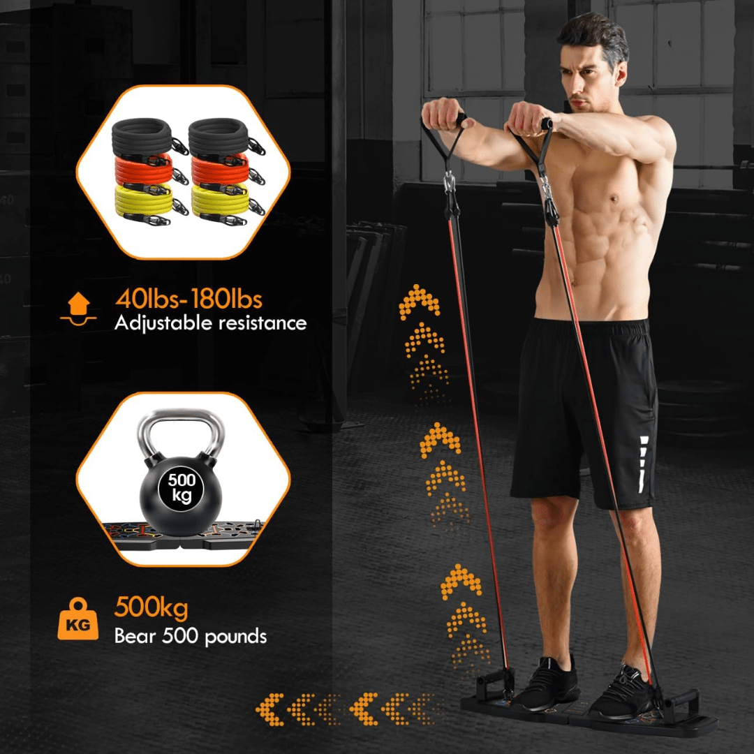 Fitflex – Compact fitness set for strength training and full-body workout at home 4