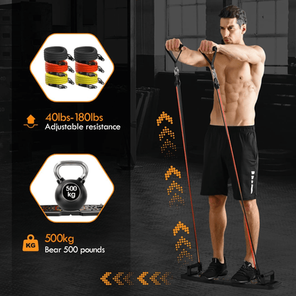 Fitflex – Compact fitness set for strength training and full-body workout at home 4