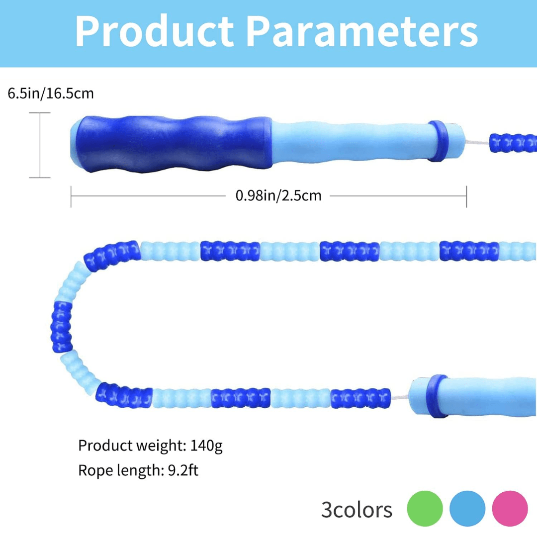 Flexirope – Adjustable beaded skipping rope for cardio and endurance training 6