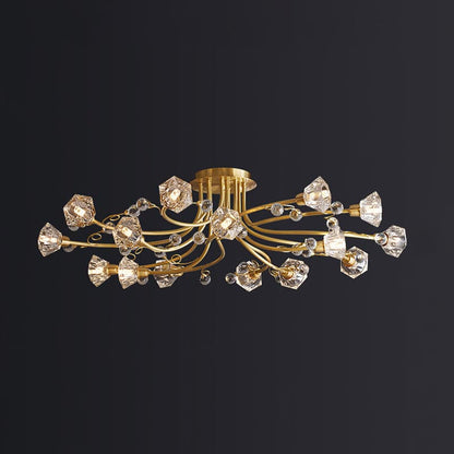 FloralBeam - Elegant Ceiling Lamp