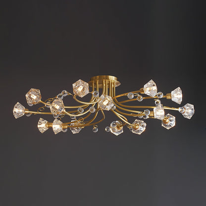 FloralBeam - Elegant Ceiling Lamp