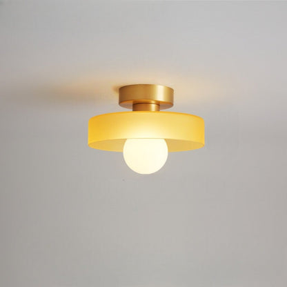 French Bauhaus ceiling lamp 8