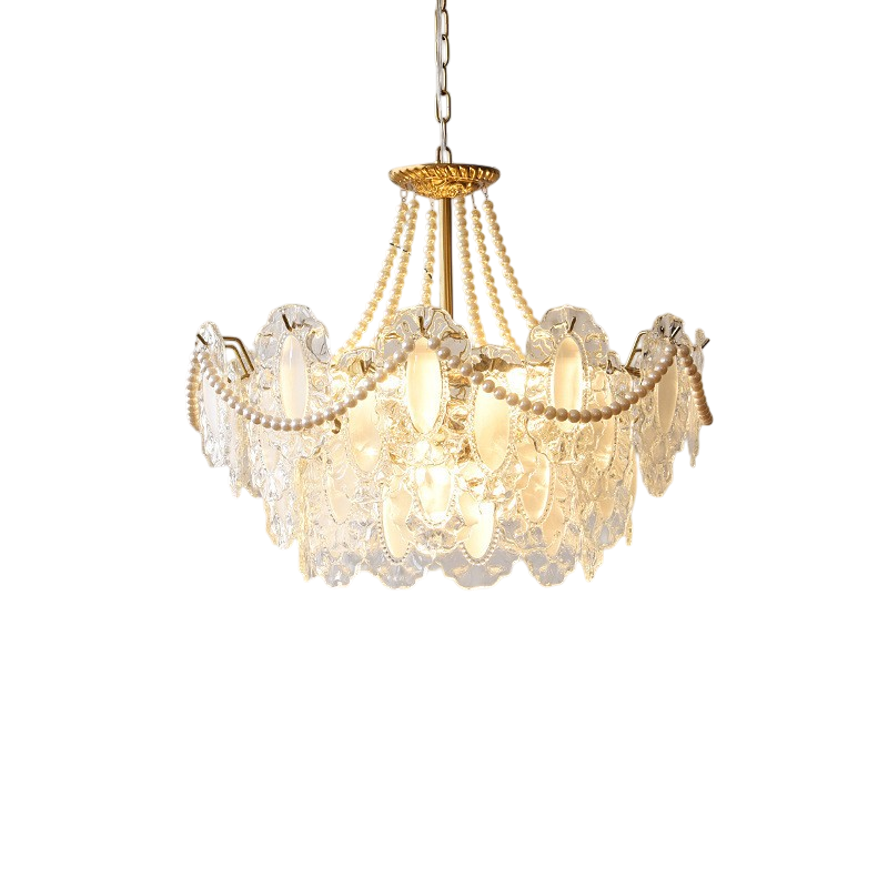 French crystal chandelier 0