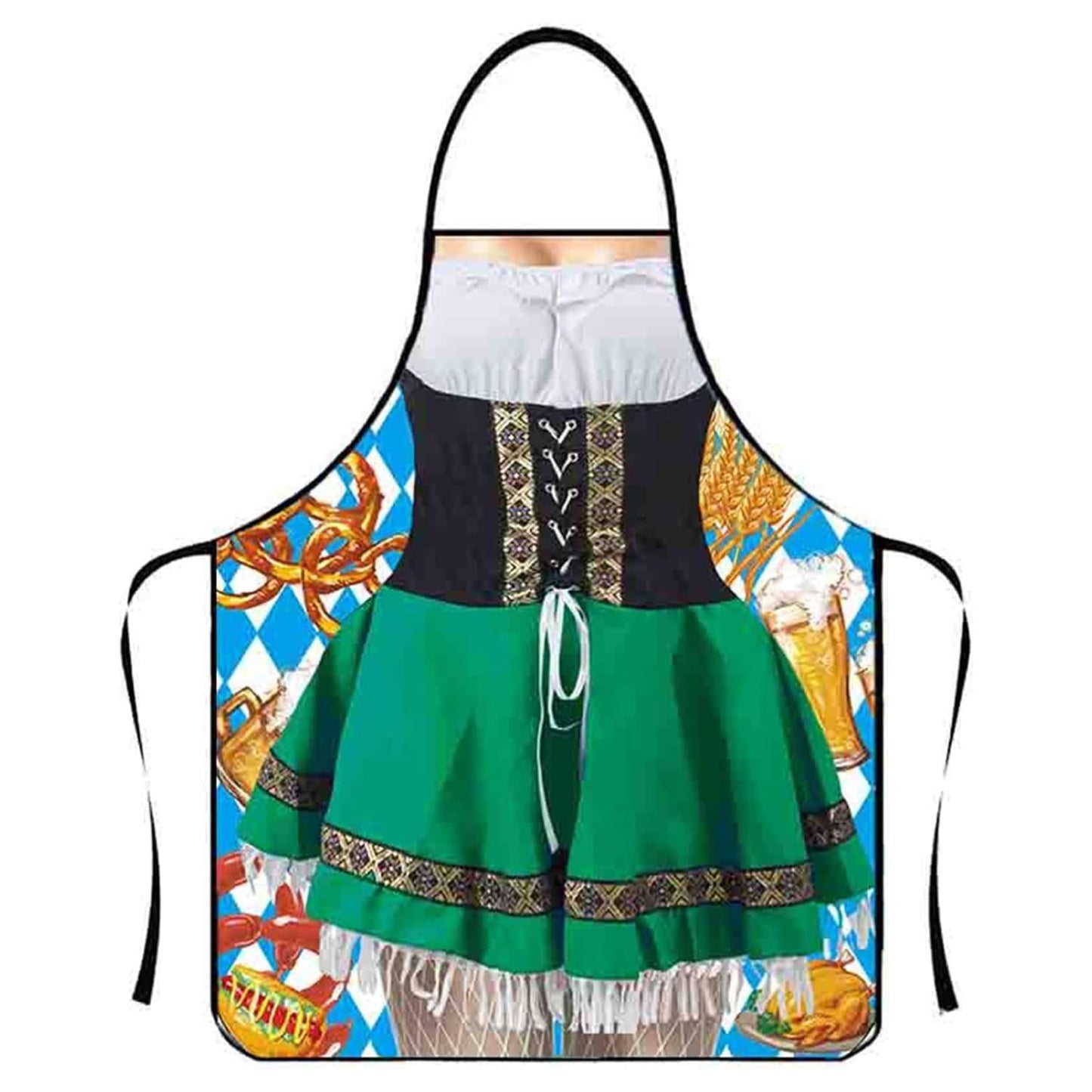 Funny Oktoberfest aprons – traditional costume look | Perfect for couples with a sense of humor 5