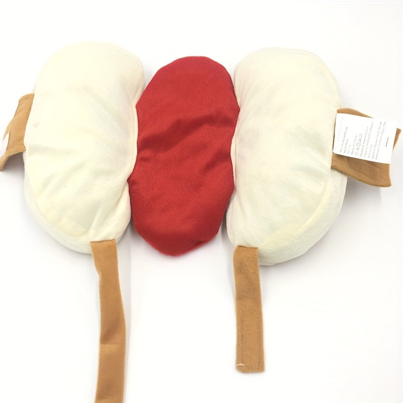 Funny Plush Dog Halloween Costume | Hot Dog Design 5