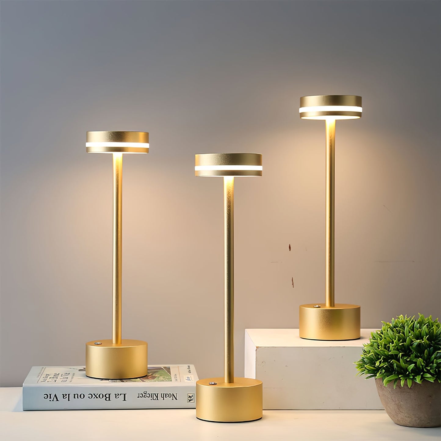 FunRadiance - LED Table Lamp with Vibrant Design and Warm Glow