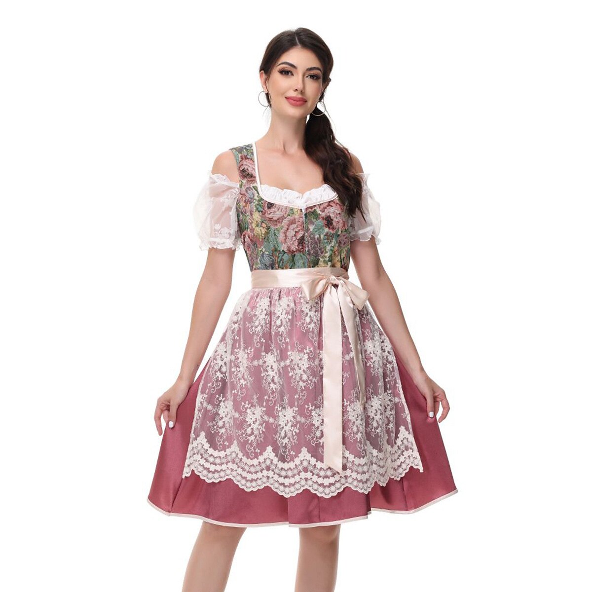 German Dirndl in traditional style – Oktoberfest | Classic traditional dress for festive occasions 1