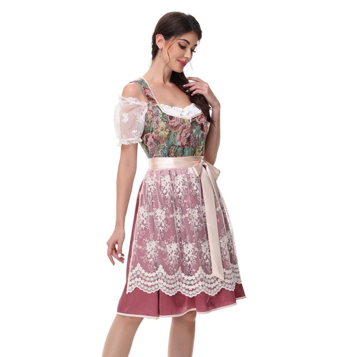 German Dirndl in traditional style – Oktoberfest | Classic traditional dress for festive occasions 4