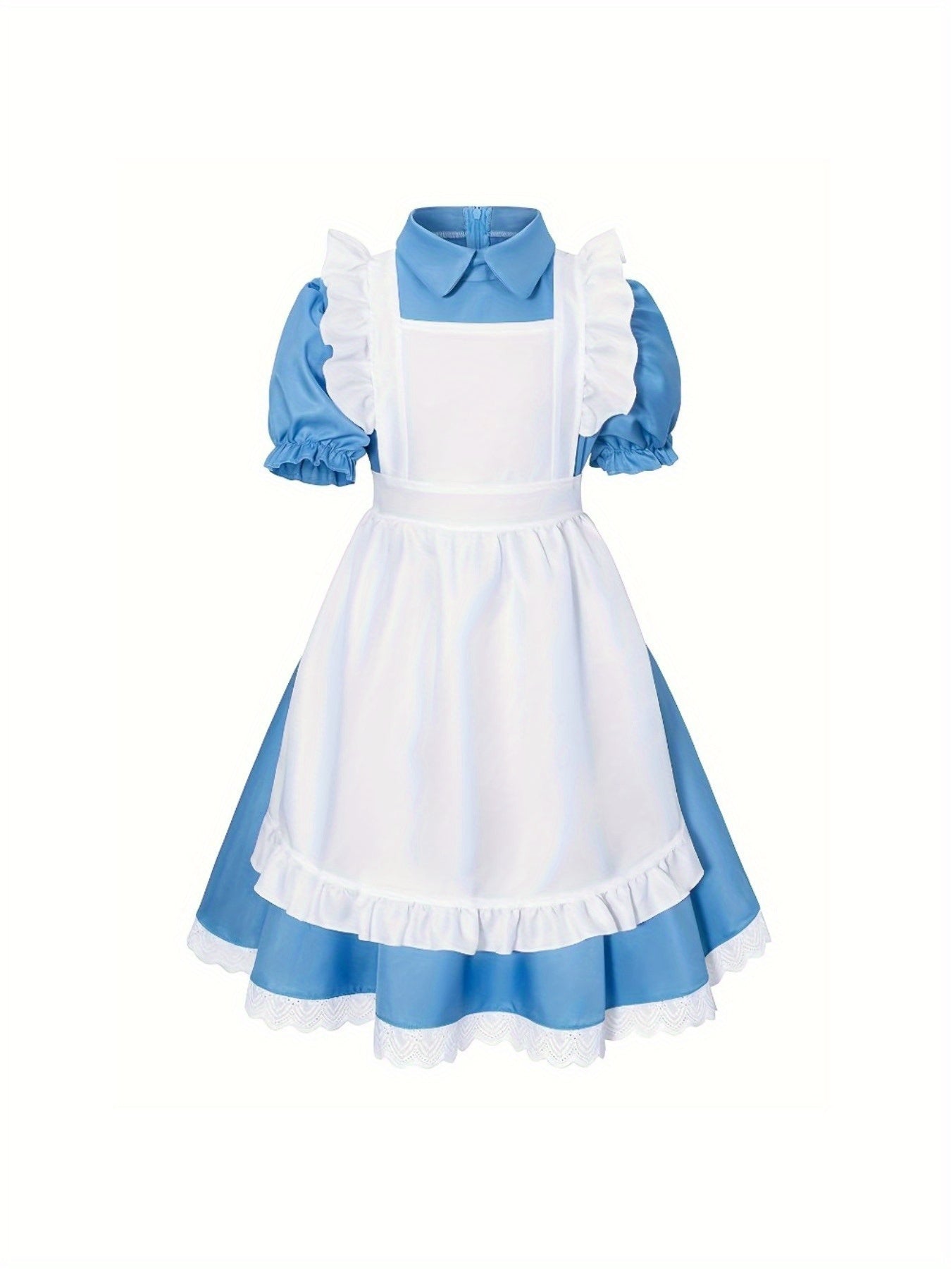 Girls Classic Puff Sleeve Halloween Costume Dress Set | Mini 1