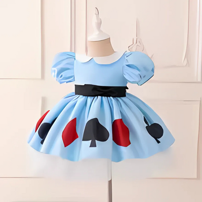 Girls Puff Sleeve Storybook Halloween Costume Dress | Mini 1