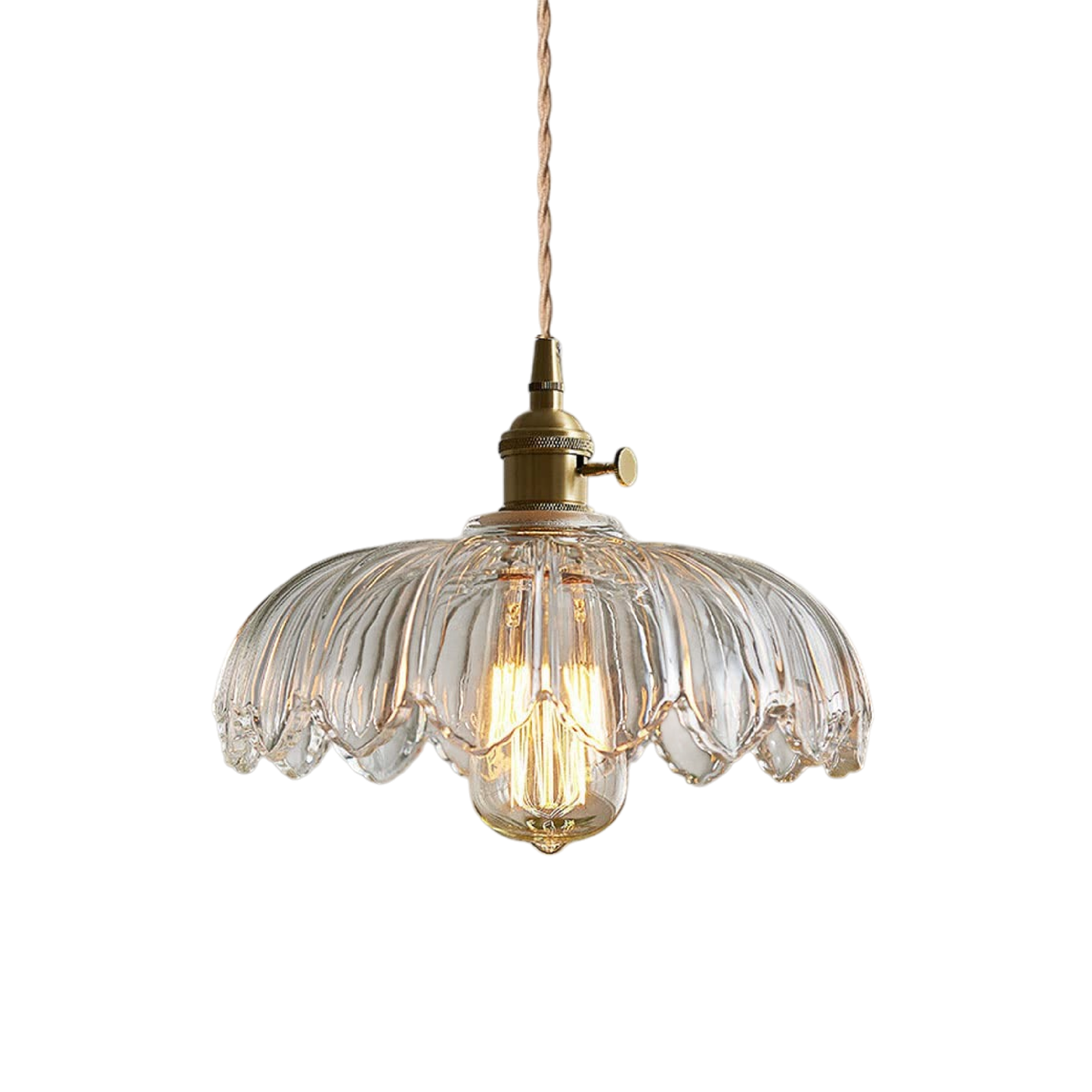 Glass Flower Pendant Lamp 6