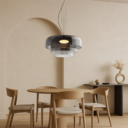 Glass pendant lamp 7