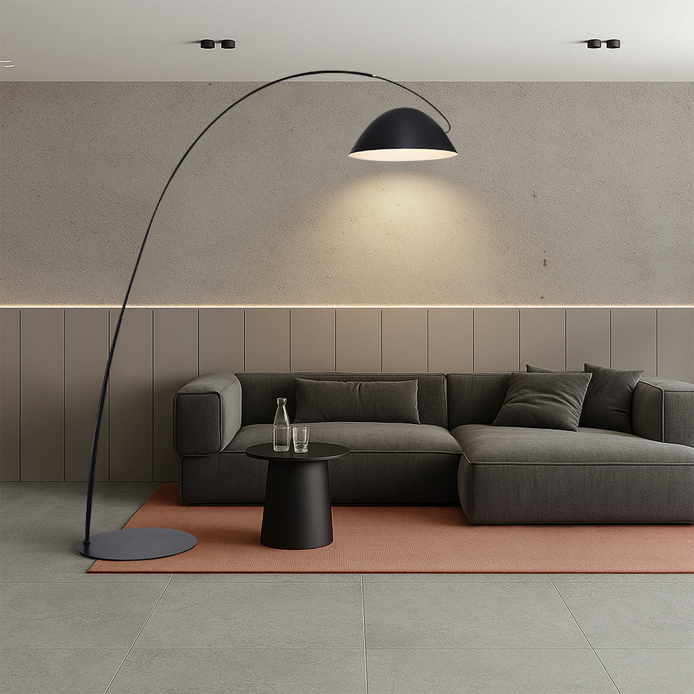 Glowna | Scandinavian Long Floor Lamp for Sleek Interior 1