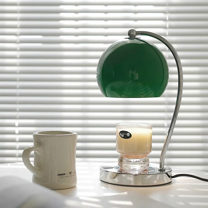 FlameGlow - Table Lamp with Candle-Like Light and Sleek Finish