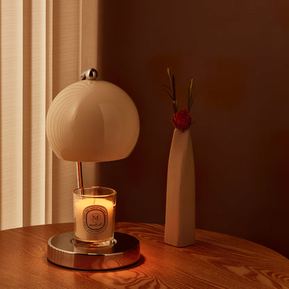 FlameGlow - Table Lamp with Candle-Like Light and Sleek Finish