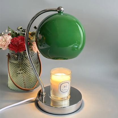 FlameGlow - Table Lamp with Candle-Like Light and Sleek Finish