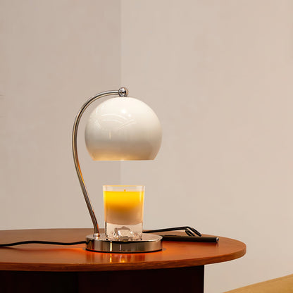 FlameGlow - Table Lamp with Candle-Like Light and Sleek Finish