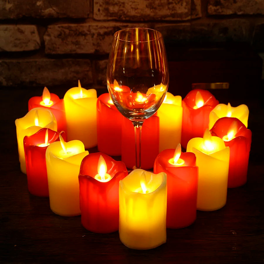 CelebrationGlow - Safe LED Candles for Any Event