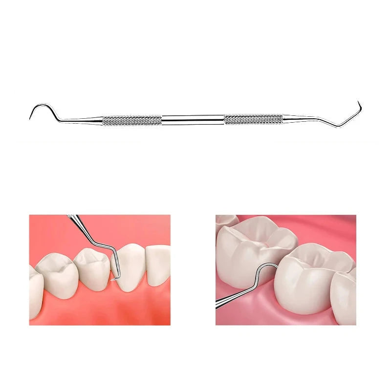 Dentaclean - Stainless Steel Dental Explorer & Scraper