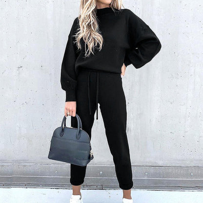 Estilo sereno | Conjunto de Loungewear de Dos Piezas Cómodo