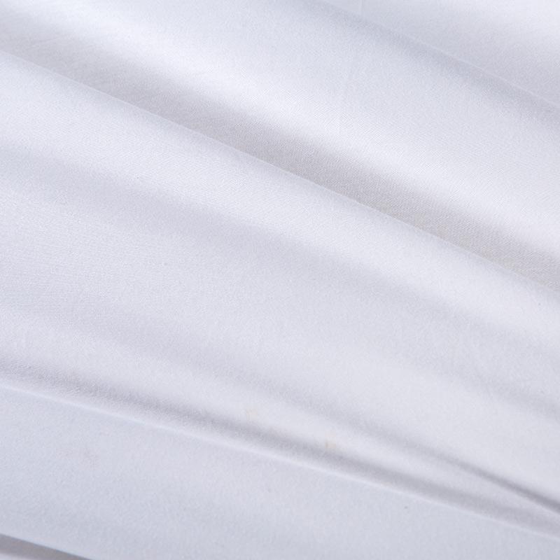 GoldenWood - Ropa de cama blanca y dorada elegante