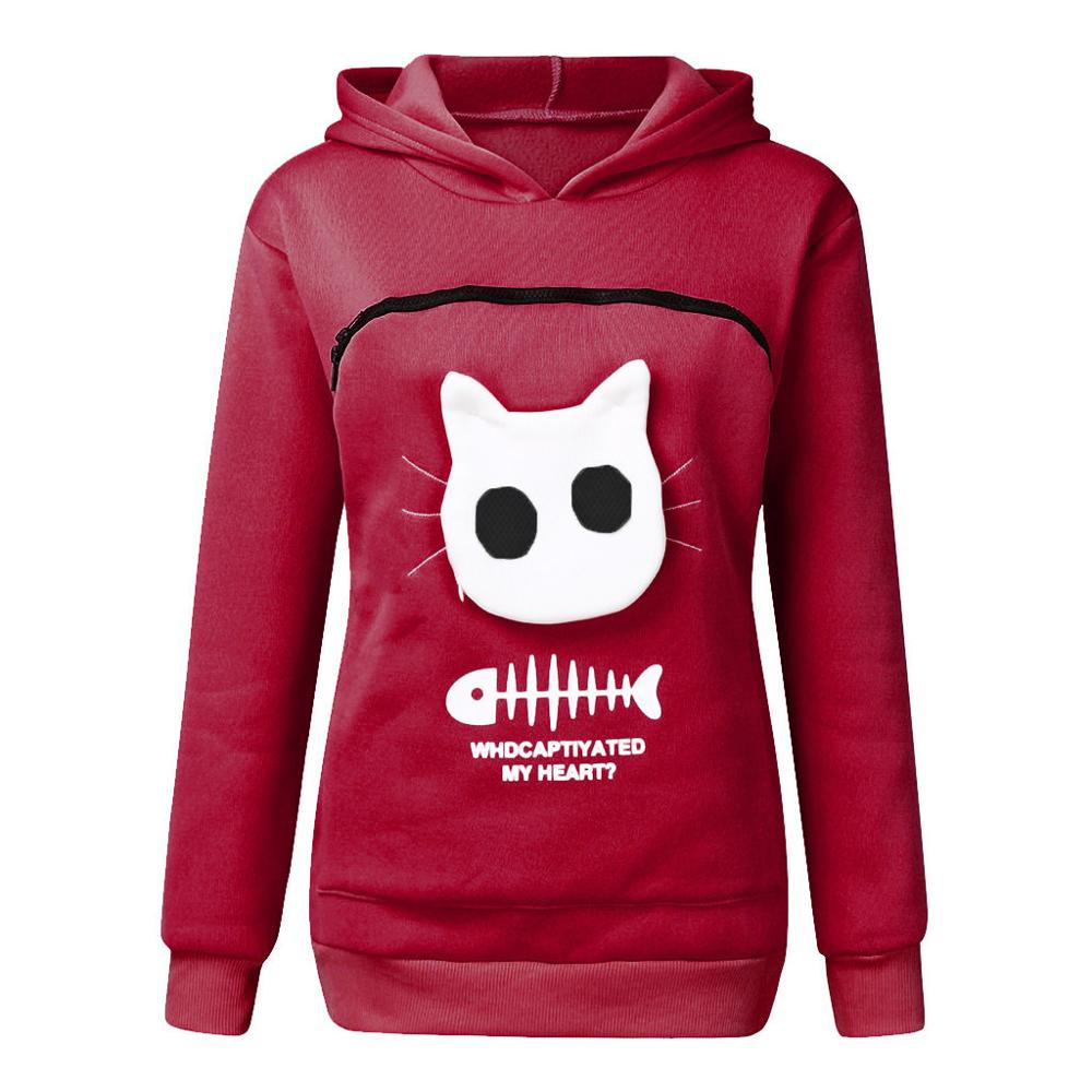 Variant image for Hug Pouch Sweater for Pet Lovers – Cozy Cotton Design with Removable Lining and Kangaroo Pocket-31