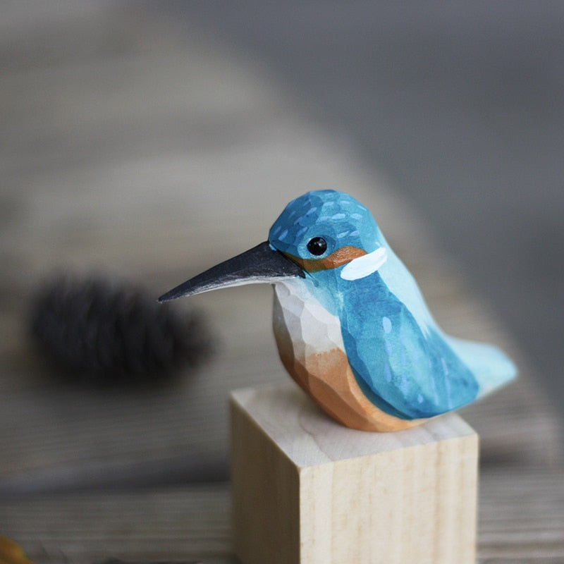 NordicFeathers - Elegante Træfugle Figurer