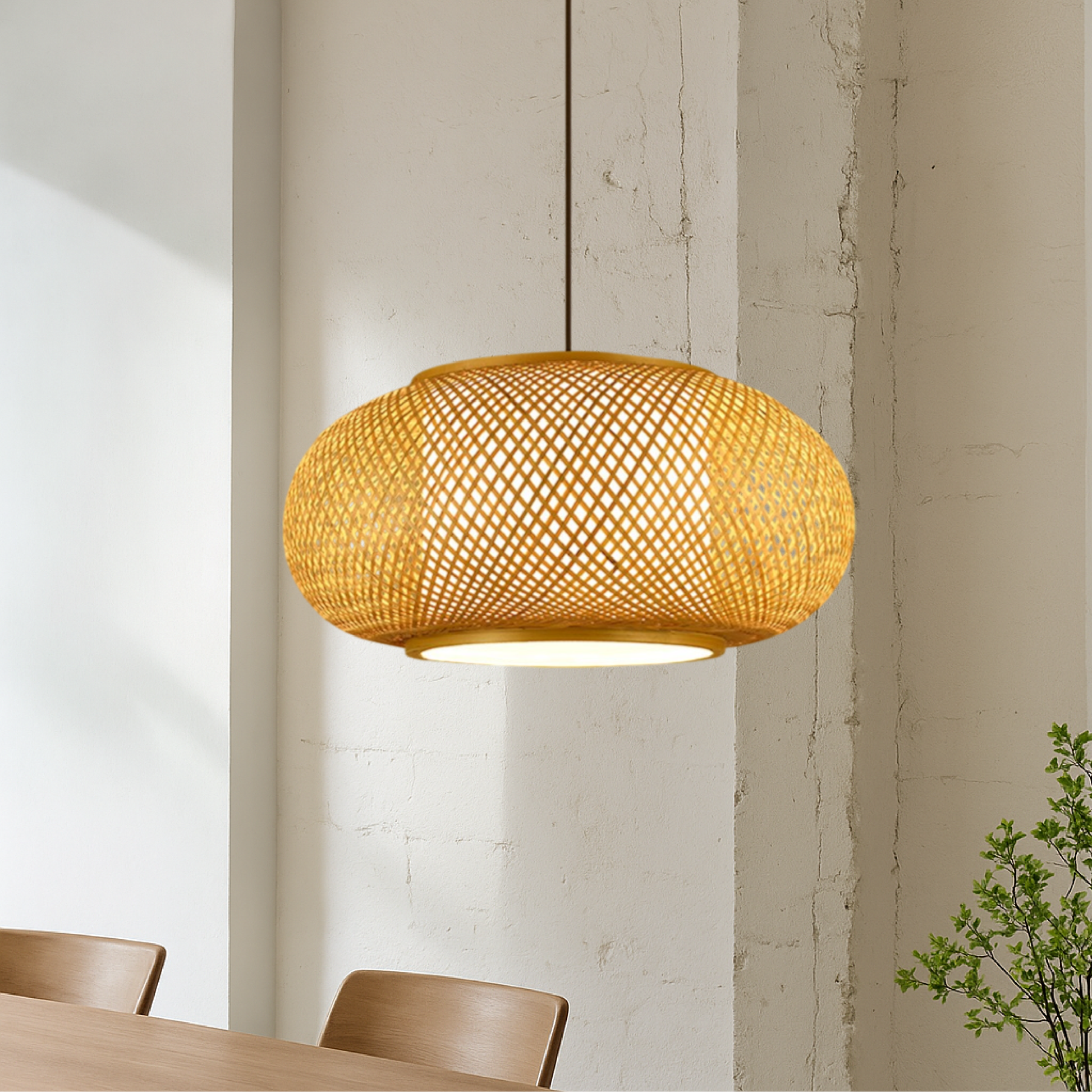 Hansens Bamboo Pendant Lamp 9