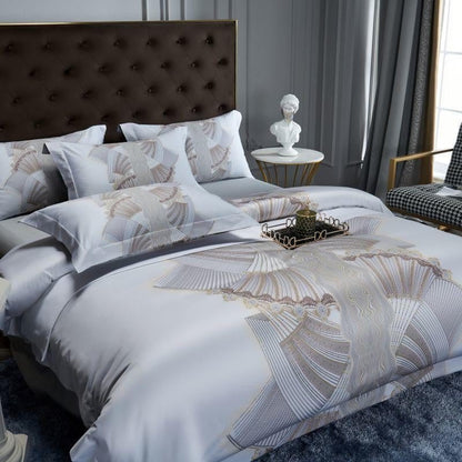 SilverMist - Egyptian Cotton Bed Linen Set